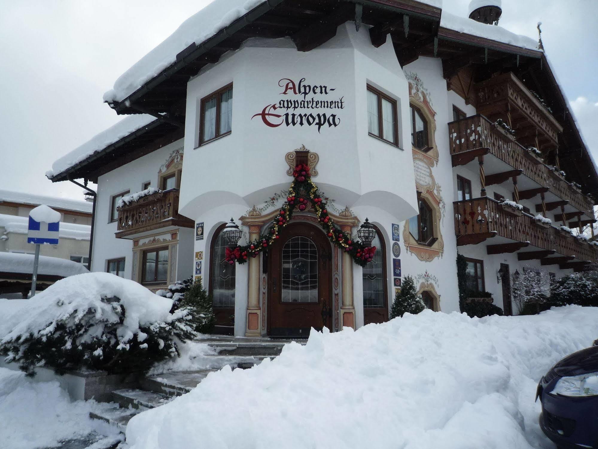Alpenappartement Europa Санкт-Йоганн Экстерьер фото